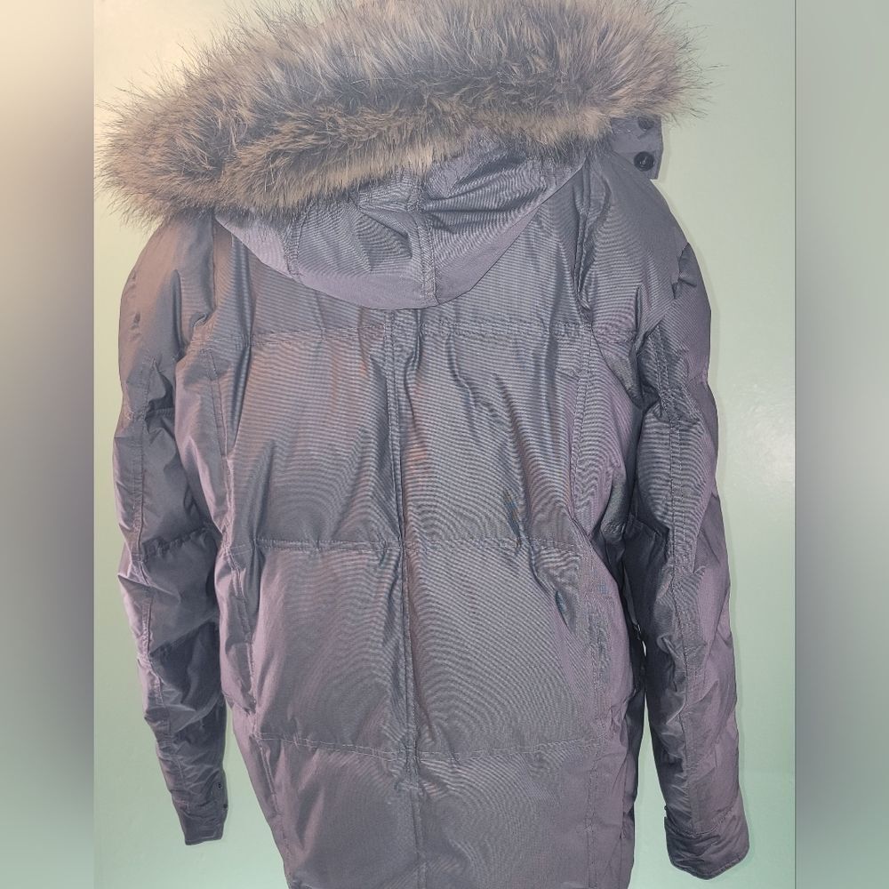 Mens Muchael Kors puffer coat Grey - Picture 2 of 5